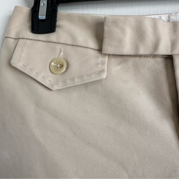 Banana Republic Women’s Cropped Khaki Colored Pants Size 2P - Picture 2 of 7
